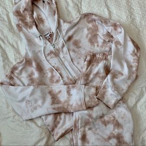 (New) Missguided Tie Dye Jogger Set